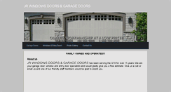 Desktop Screenshot of jrgaragedoors.weebly.com