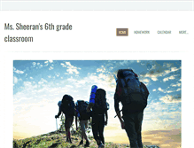 Tablet Screenshot of lsheeran.weebly.com