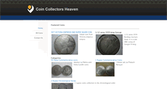 Desktop Screenshot of coincollector.weebly.com