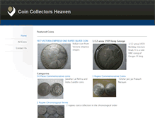 Tablet Screenshot of coincollector.weebly.com