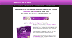 Desktop Screenshot of cuttingchildrenshair.weebly.com