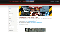 Desktop Screenshot of brotherhoodofdarkness.weebly.com