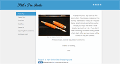 Desktop Screenshot of philspenstudio.weebly.com