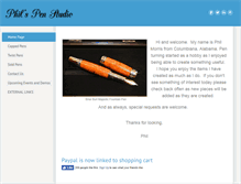 Tablet Screenshot of philspenstudio.weebly.com