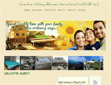 Tablet Screenshot of creativeholidayalliance.weebly.com