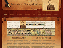 Tablet Screenshot of lettersfromcharleygoodyear.weebly.com