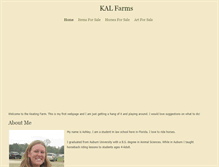 Tablet Screenshot of kalfarms.weebly.com