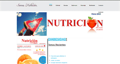 Desktop Screenshot of blognutricion.weebly.com