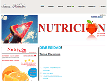 Tablet Screenshot of blognutricion.weebly.com