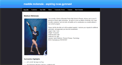 Desktop Screenshot of madisonmckenzie.weebly.com