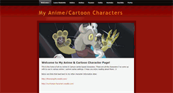 Desktop Screenshot of animeocs.weebly.com