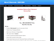 Tablet Screenshot of moveitremovals.weebly.com