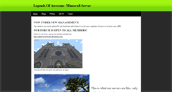 Desktop Screenshot of legends-of-awesome.weebly.com