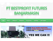 Tablet Screenshot of bestprofit-banjarmasin.weebly.com