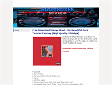 Tablet Screenshot of boomboxes.weebly.com