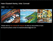 Tablet Screenshot of helenmanleyart.weebly.com