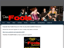 Tablet Screenshot of demfools.weebly.com