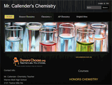 Tablet Screenshot of callenderchemistry.weebly.com