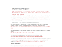 Tablet Screenshot of paperbackwrighter.weebly.com