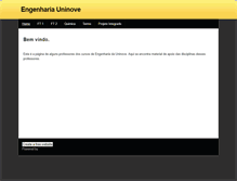 Tablet Screenshot of engenhariauninove.weebly.com