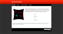 Desktop Screenshot of getsafefast.weebly.com