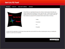 Tablet Screenshot of getsafefast.weebly.com