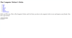 Desktop Screenshot of computertricker.weebly.com