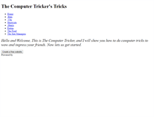 Tablet Screenshot of computertricker.weebly.com