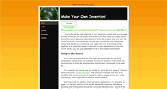 Desktop Screenshot of projectinvention.weebly.com