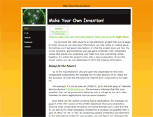 Tablet Screenshot of projectinvention.weebly.com