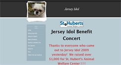 Desktop Screenshot of jerseyidol.weebly.com