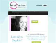 Tablet Screenshot of jenncannon.weebly.com