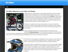 Tablet Screenshot of dirt-bike-motorcycles.weebly.com