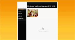 Desktop Screenshot of msjones-3rdgradebrainiacs.weebly.com