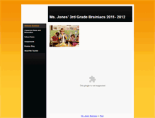 Tablet Screenshot of msjones-3rdgradebrainiacs.weebly.com