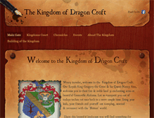Tablet Screenshot of dragoncroft.weebly.com