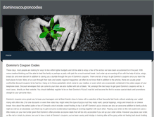 Tablet Screenshot of dominos-coupon-codes.weebly.com