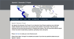 Desktop Screenshot of amatspan1sem2proj.weebly.com