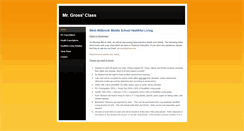 Desktop Screenshot of mrgrossclass.weebly.com