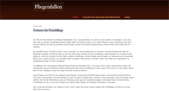 Desktop Screenshot of fliegenfallen.weebly.com