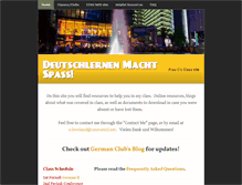 Tablet Screenshot of cchsdeutsch.weebly.com