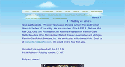 Desktop Screenshot of pandhrabbitry.weebly.com