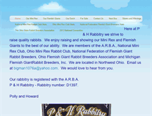 Tablet Screenshot of pandhrabbitry.weebly.com