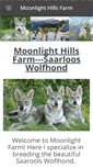 Mobile Screenshot of moonlighthillsfarm.weebly.com