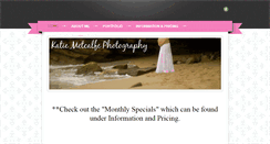 Desktop Screenshot of katiemetcalfephotography.weebly.com