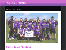 Tablet Screenshot of frozenropesphantoms.weebly.com