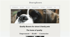 Desktop Screenshot of bharrogboxers.weebly.com
