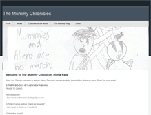 Tablet Screenshot of mummychronicles.weebly.com