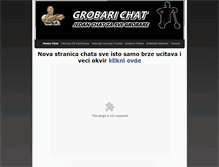 Tablet Screenshot of grobari-chat.weebly.com