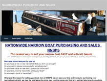 Tablet Screenshot of narrowboatpurchase.weebly.com